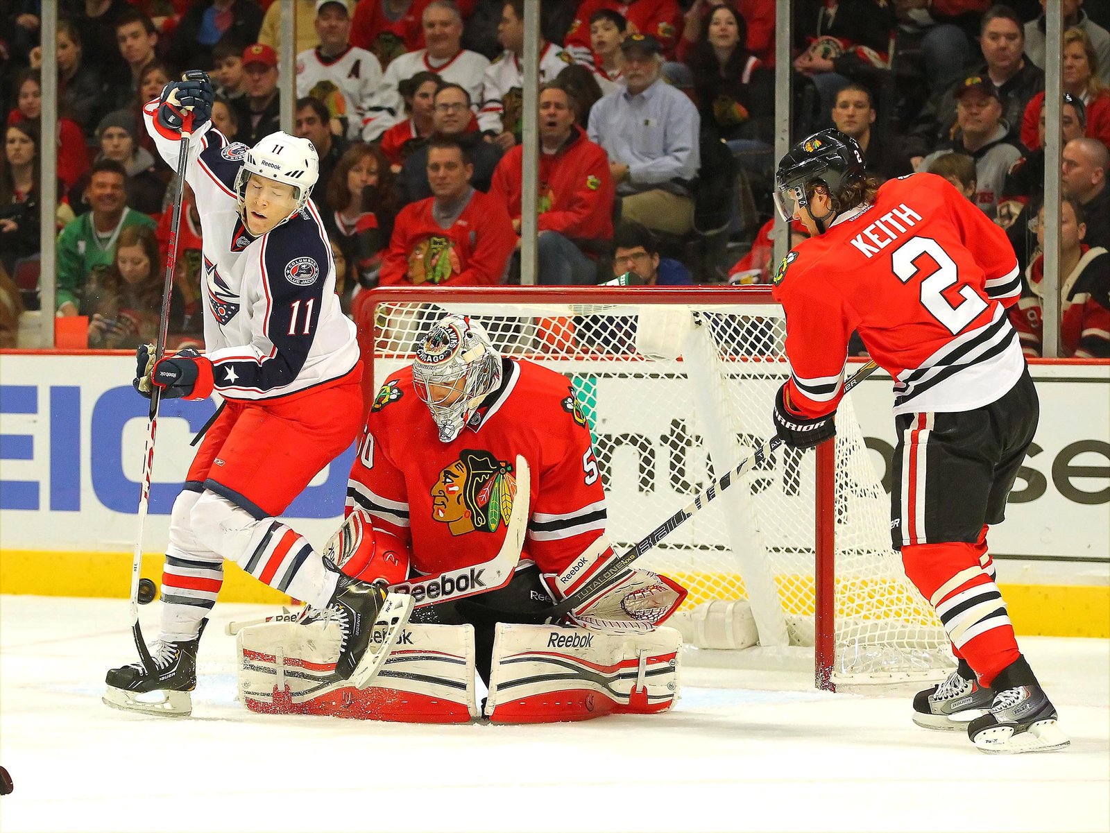 Blackhawks 1, Blue Jackets 0