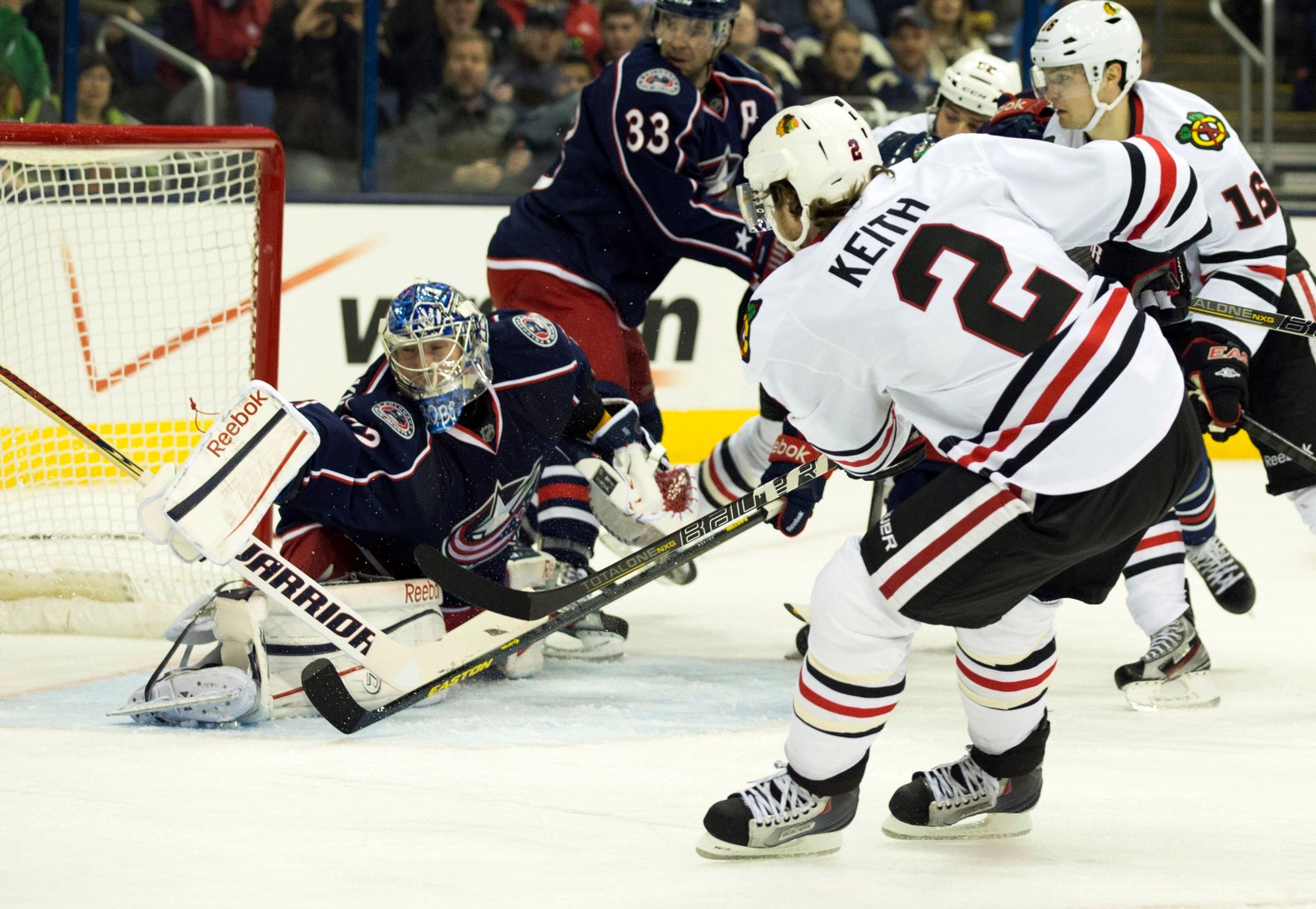 When The Walls Come Down – Hawks 1, Jackets 1 (Hawks Win Duke Nukem 3D)