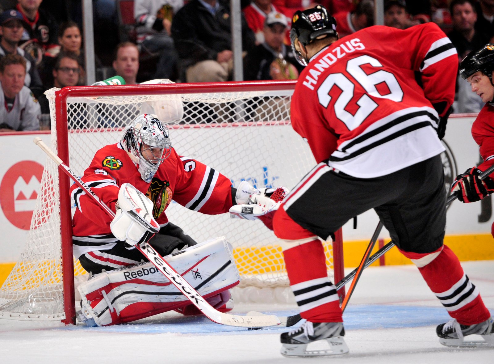 Blackhawks 2, Blues 2 (Blues win patty-cake contest 1-0)