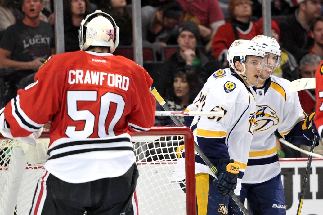 Ineptly Yours, Sincerely Sorry – Predators 2, Hawks 0