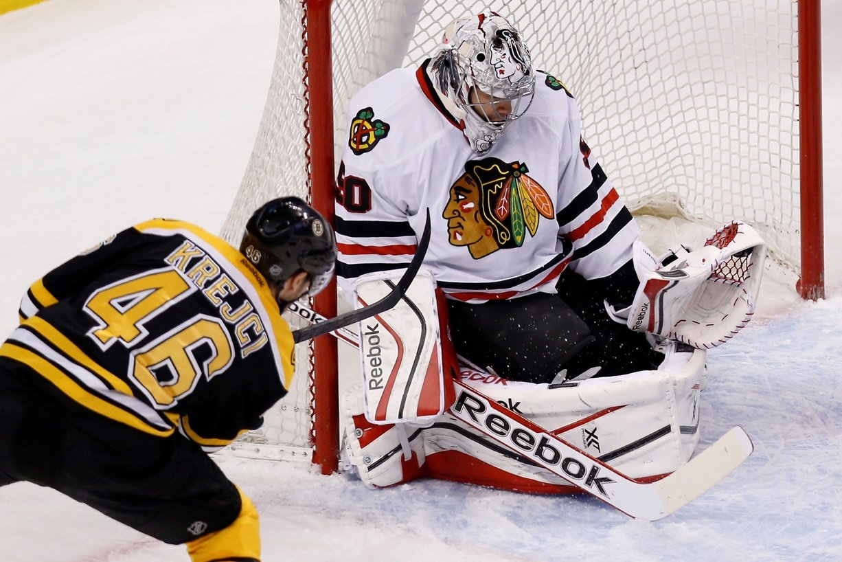 Sludgefest – Bruins 3, Hawks 0