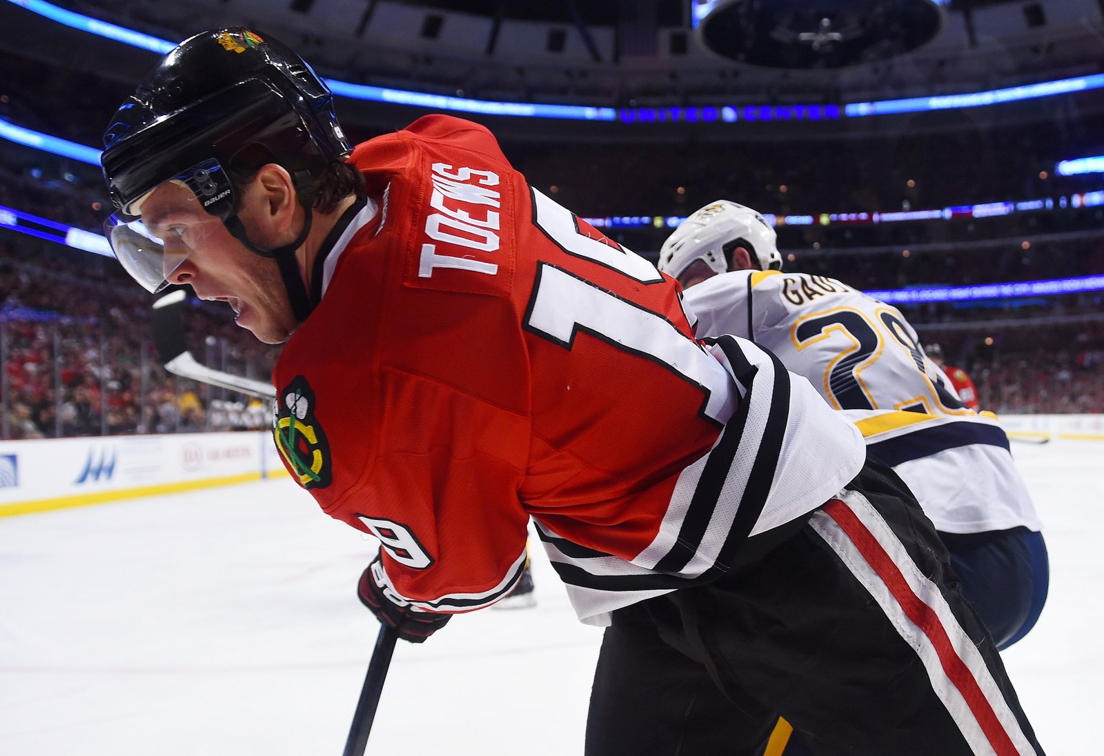 When The Man Comes Around: Blackhawks 4, Predators 4 (Blackhawks win Catchphrase 1-0)