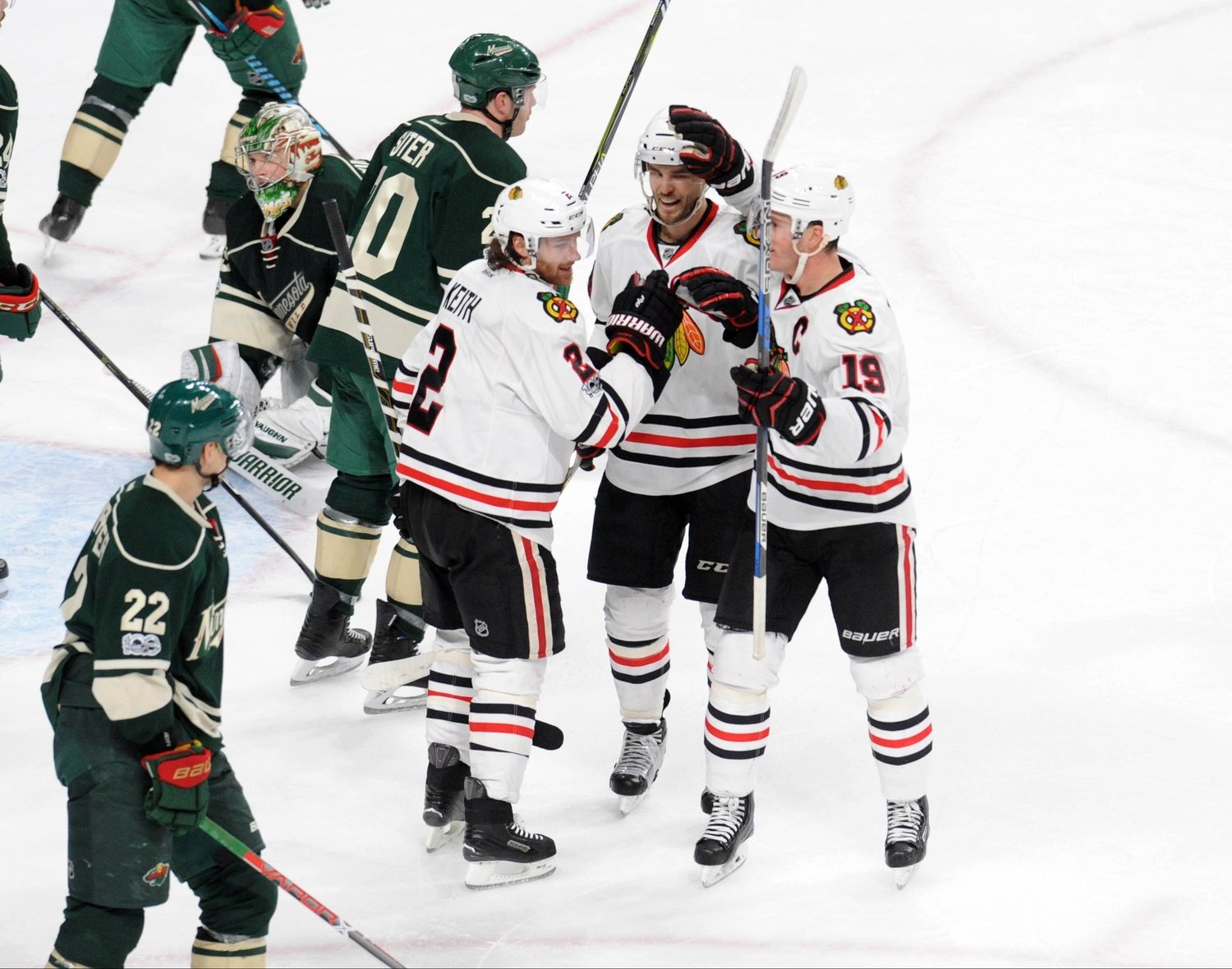 What’s This Funk, That You Call Junk?: Hawks 3 – Wild 3 (Hawks win bocce ball)