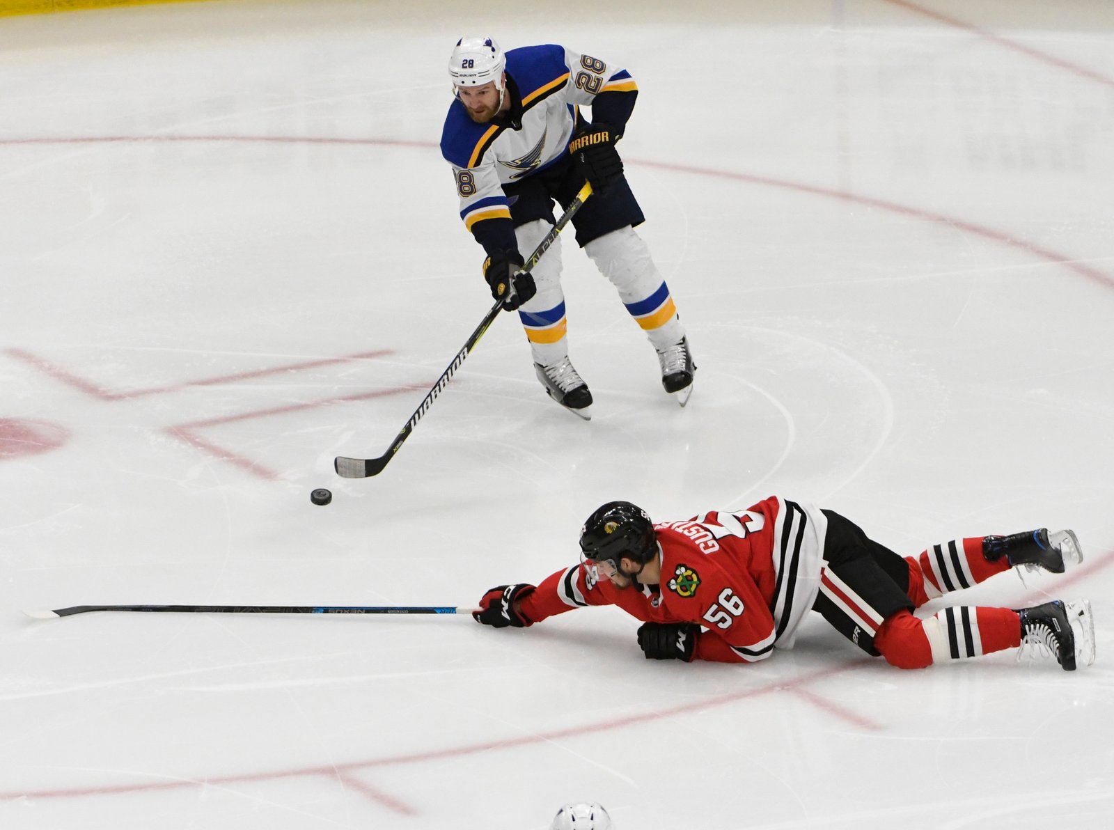Game #81 – Honey Don’t Stop Tryin’ and You’ll Get What You Deserve – Hawks 1, Blues 4
