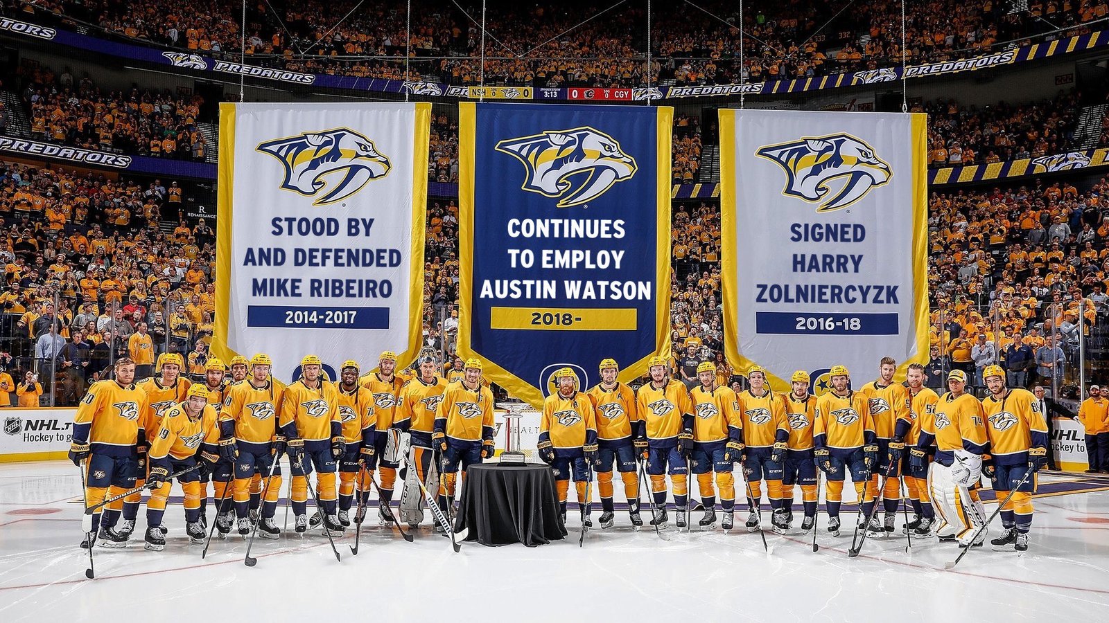 Chain Link Fence – Predators vs Hawks Games 35 & 36 Preview
