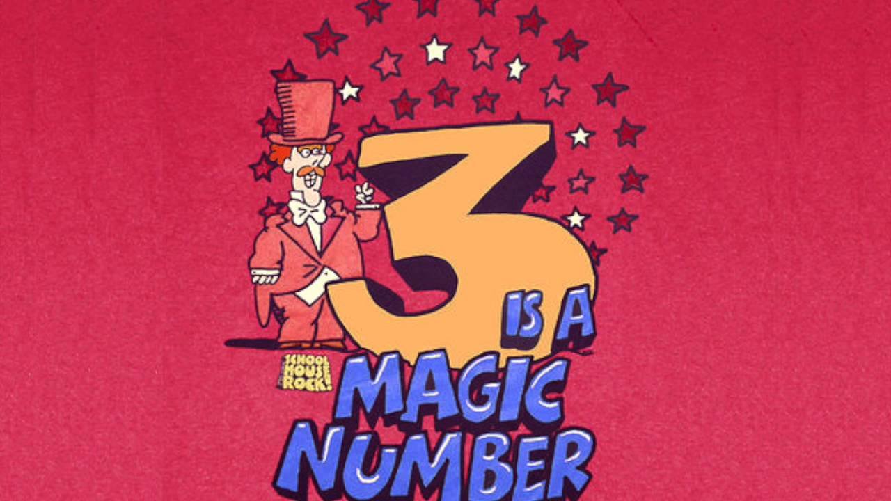 Three Is The Magic Number, Except When It’s Two