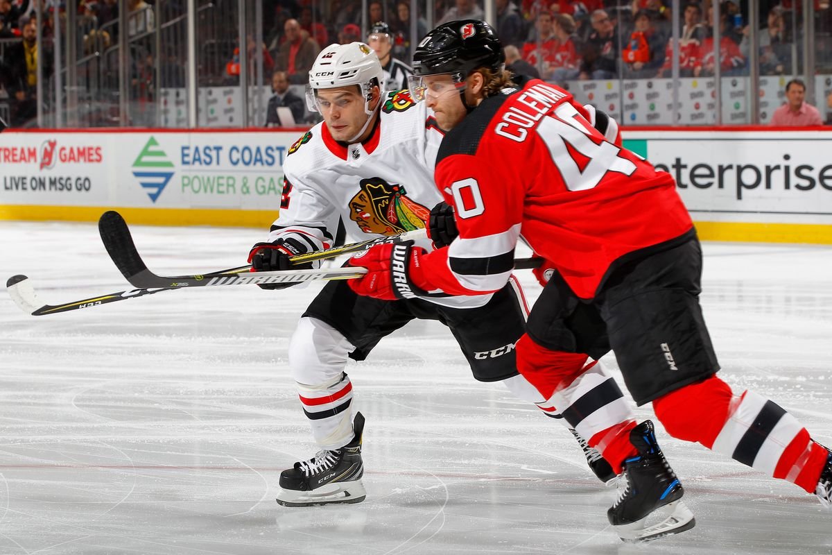 Game #48: Hawks 5, Devils 8: Bow Your Head, Cuz It’s Time to Pay the Tithe